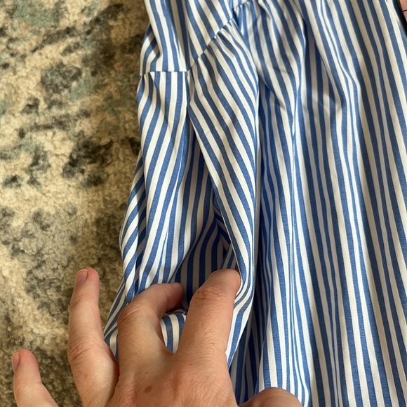 Tuckernuck Women's Striped Royal Shirt Dress Size Medium - Picture 13 of 13